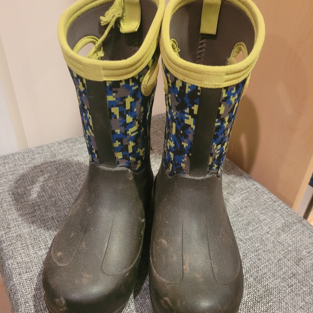 Kids Camouflage Rain Boots